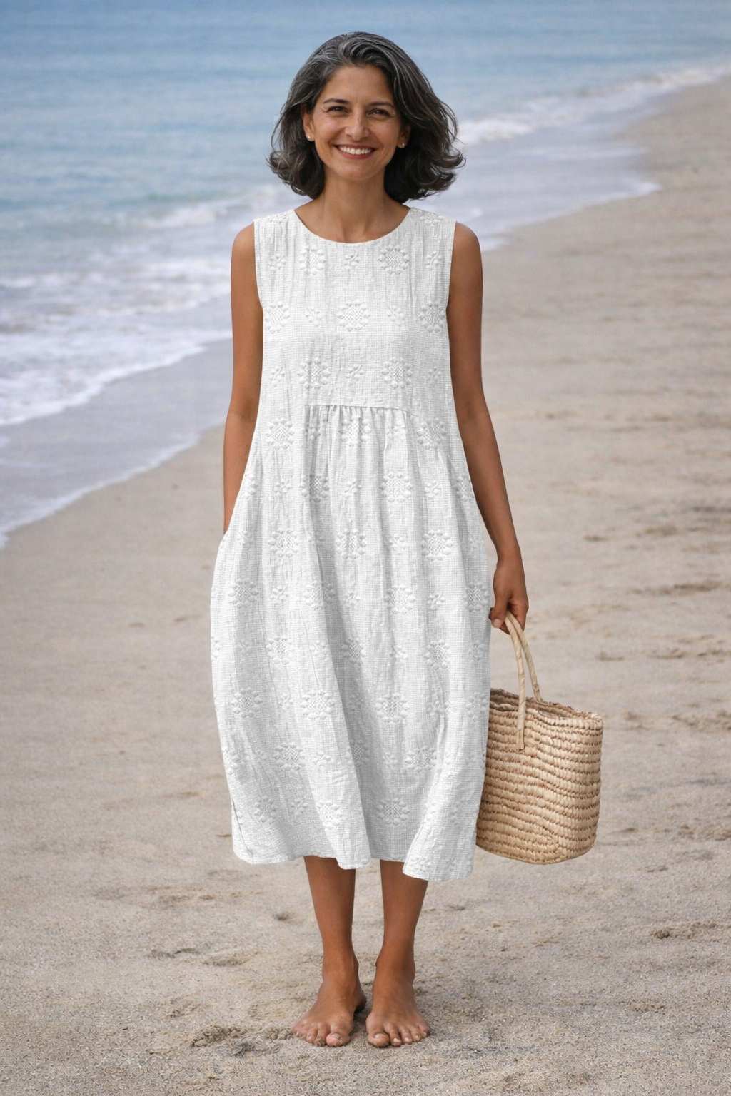 Olivia Sydney - Sleeveless Midi Dress