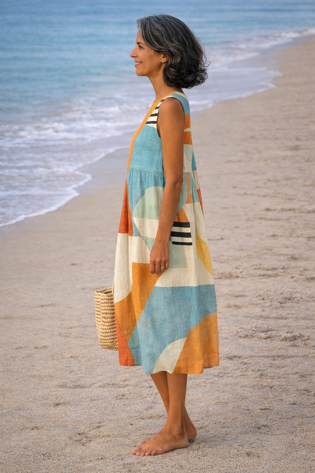 Olivia Sydney - Sleeveless Midi Dress