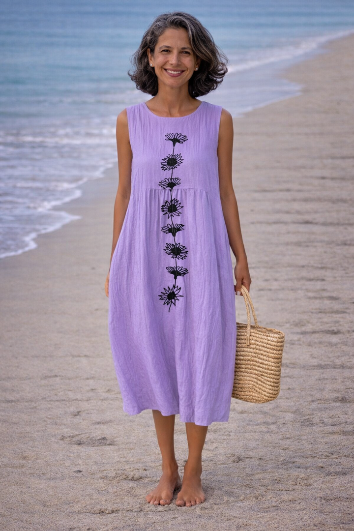 Olivia Sydney - Sleeveless Midi Dress