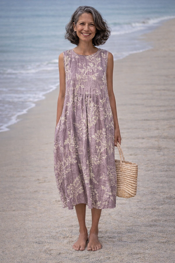 Olivia Sydney - Floral Print Midi Dress