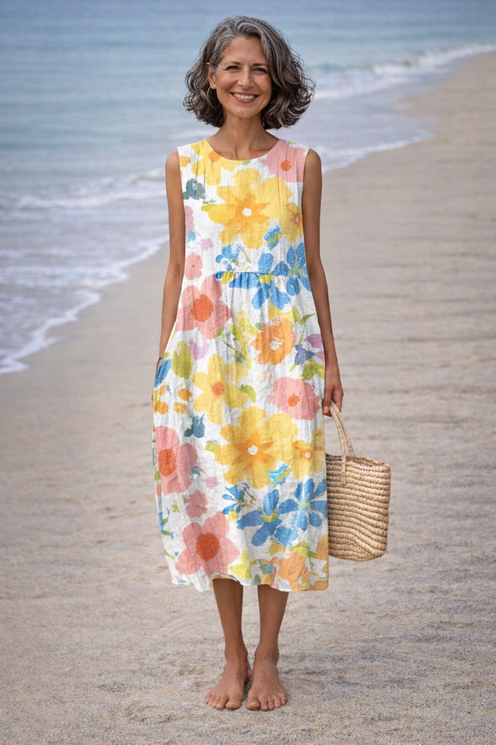 Olivia Sydney - Sleeveless Midi Dress