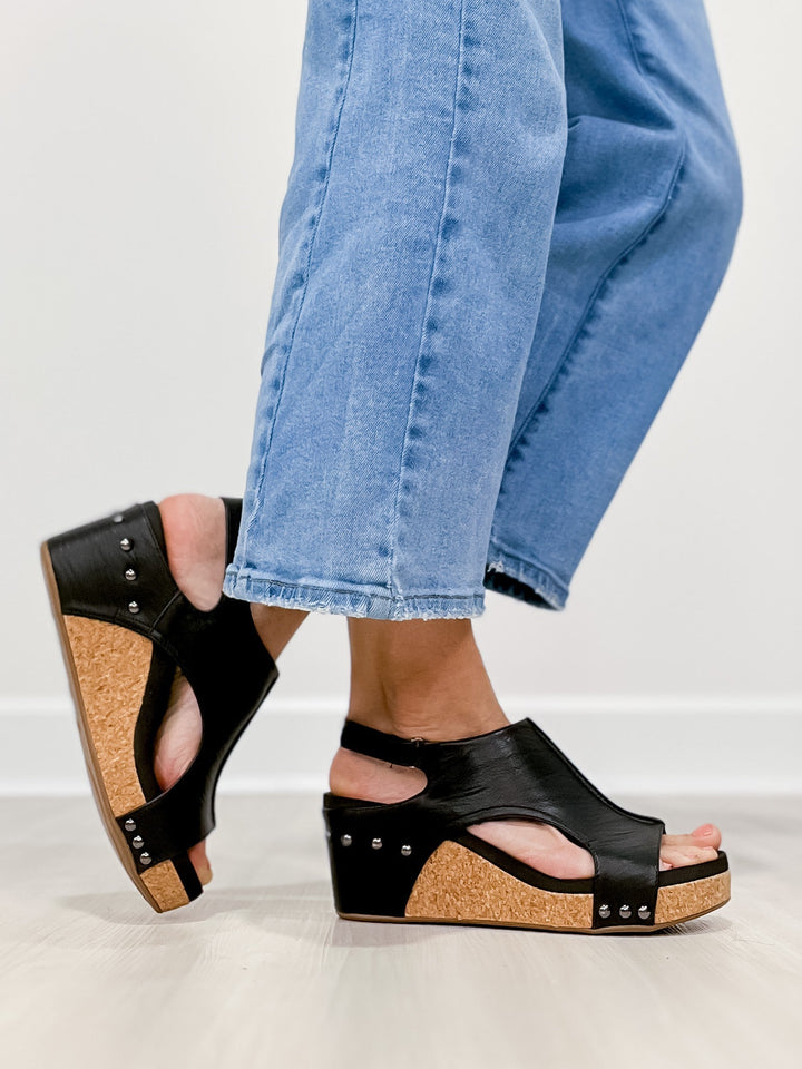 Olivia Sydney - shiny-heeled sandal