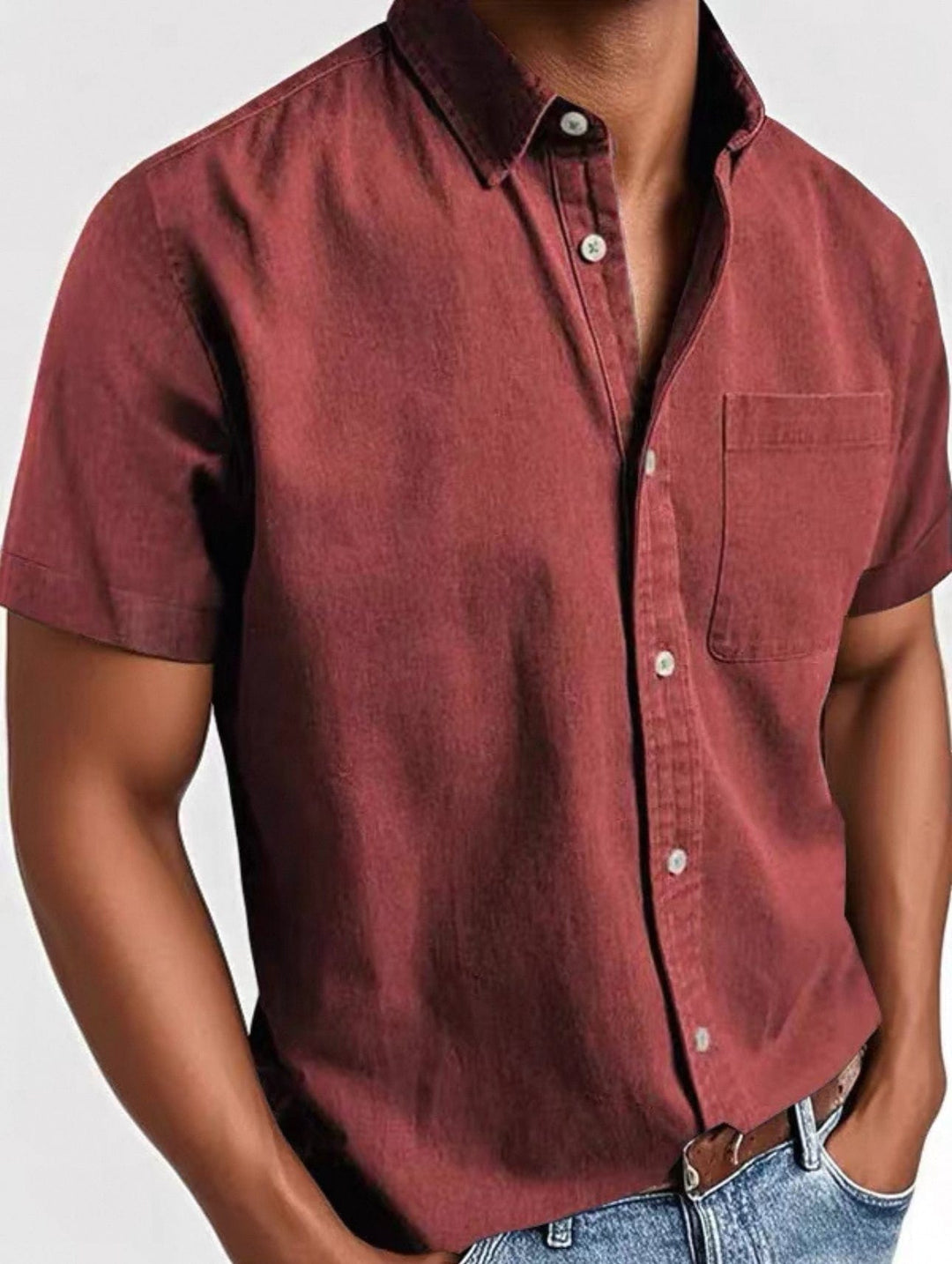 Olivia Sydney - Elegant Short Sleeve Shirt