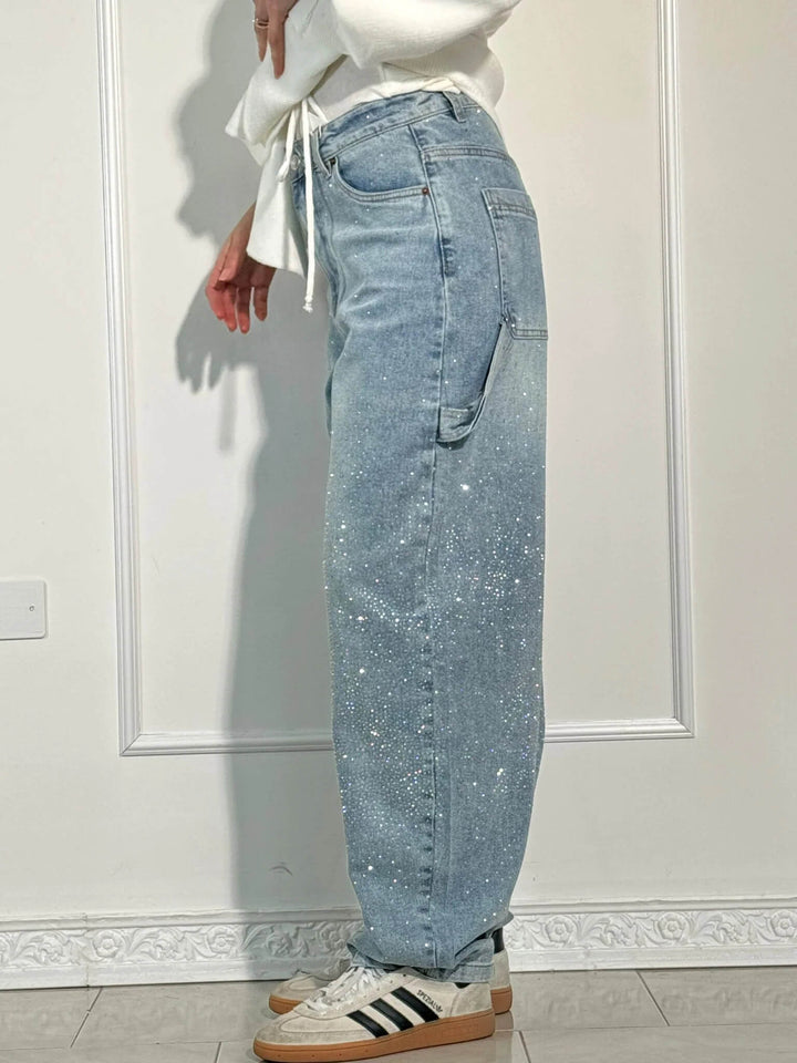 Olivia Sydney - Shiny Casual Comfortable Jeans