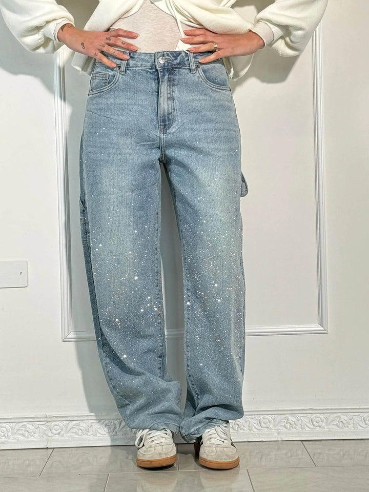 Olivia Sydney - Shiny Casual Comfortable Jeans