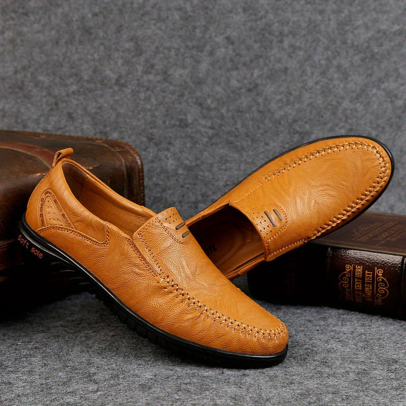 Olivia Sydney - Elegant Leather Loafers