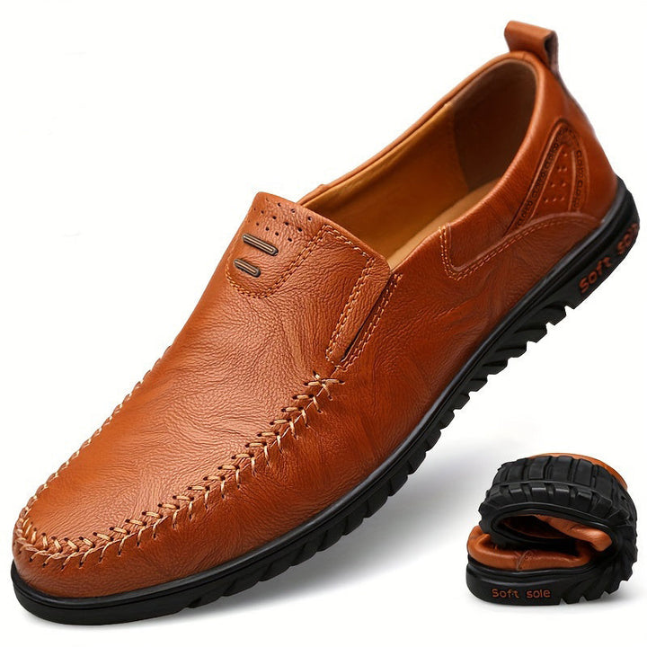 Olivia Sydney - Elegant Leather Loafers