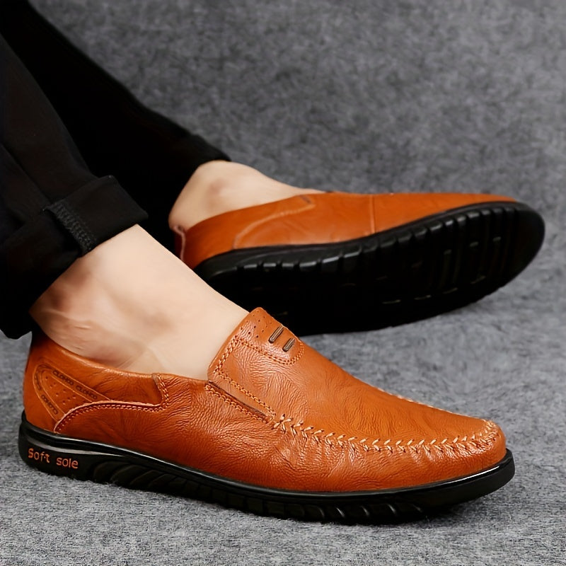 Olivia Sydney - Elegant Leather Loafers