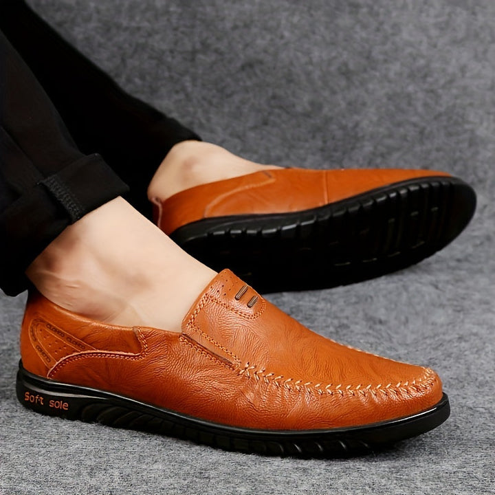 Olivia Sydney - Elegant Leather Loafers