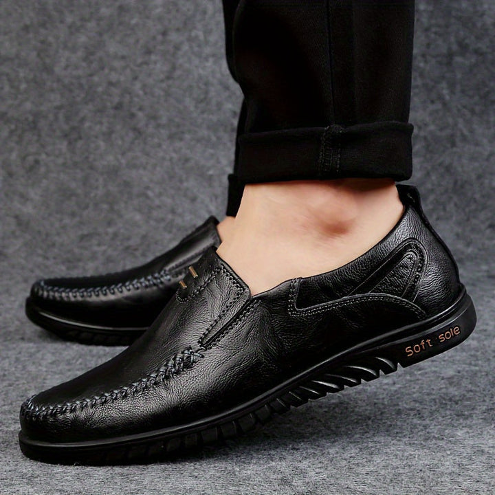 Olivia Sydney - Elegant Leather Loafers