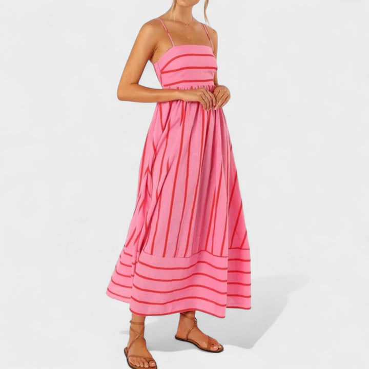 Olivia Sydney - Long Striped Dress