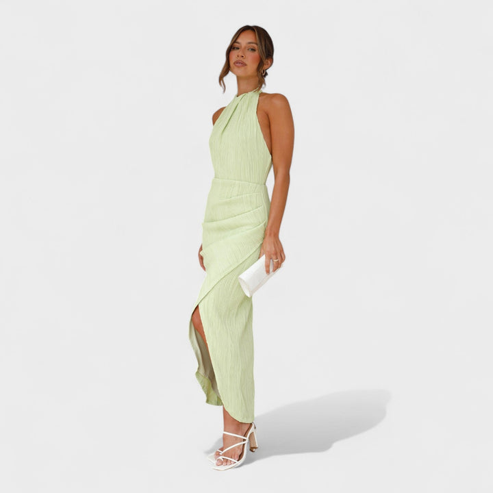Olivia Sydney - Pleated Long Dress