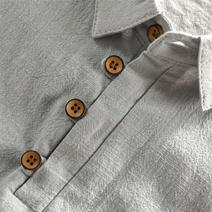 Olivia Sydney - Linen Polo Shirt