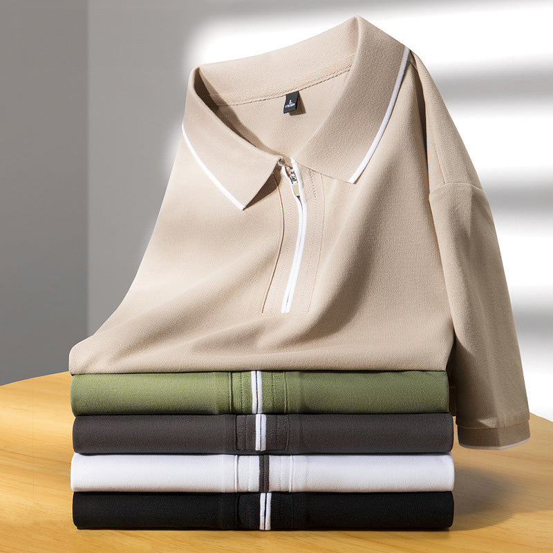 Olivia Sydney - Elegant Cotton Polo Shirt