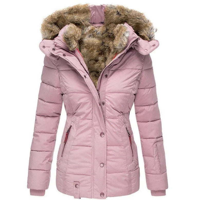 Olivia Sydney - Warm Winter Coat with Fur Lining