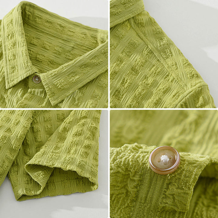 Olivia Sydney - Textured Casual Shirt