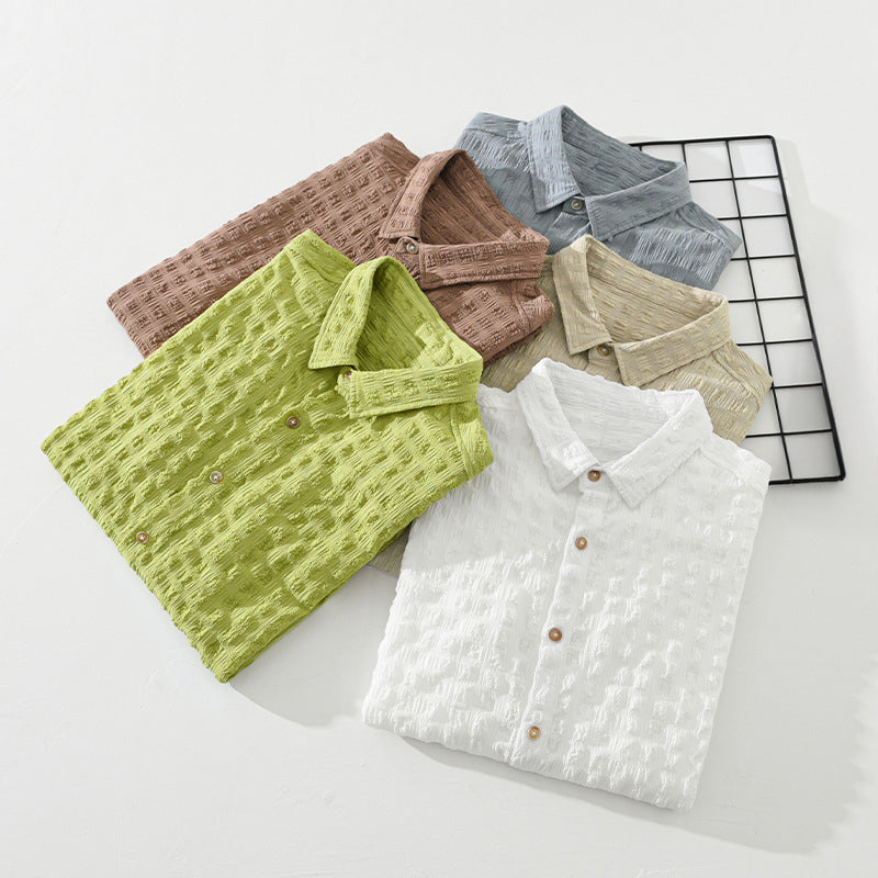 Olivia Sydney - Textured Casual Shirt
