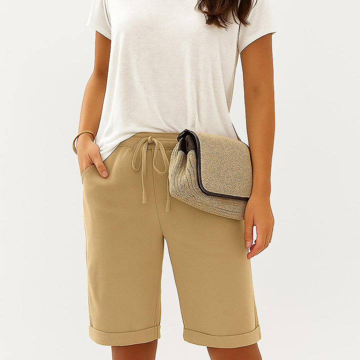 Olivia Sydney - Casual Women's Shorts with Adjustable Waist
