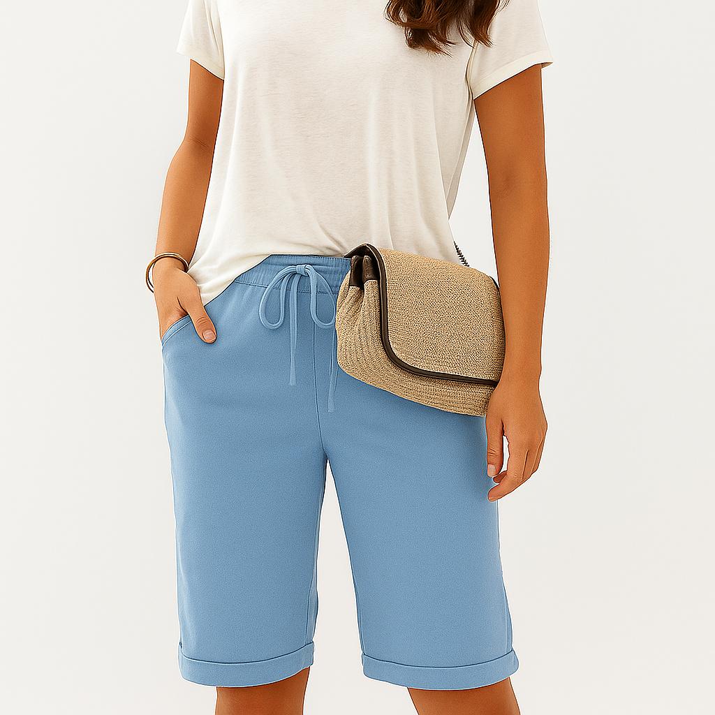 Olivia Sydney - Casual Women's Shorts with Adjustable Waist
