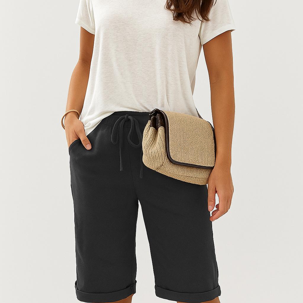 Olivia Sydney - Casual Women's Shorts with Adjustable Waist