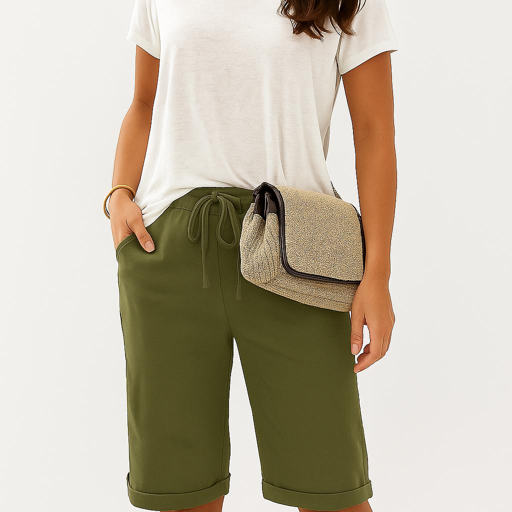 Olivia Sydney - Casual Women's Shorts with Adjustable Waist