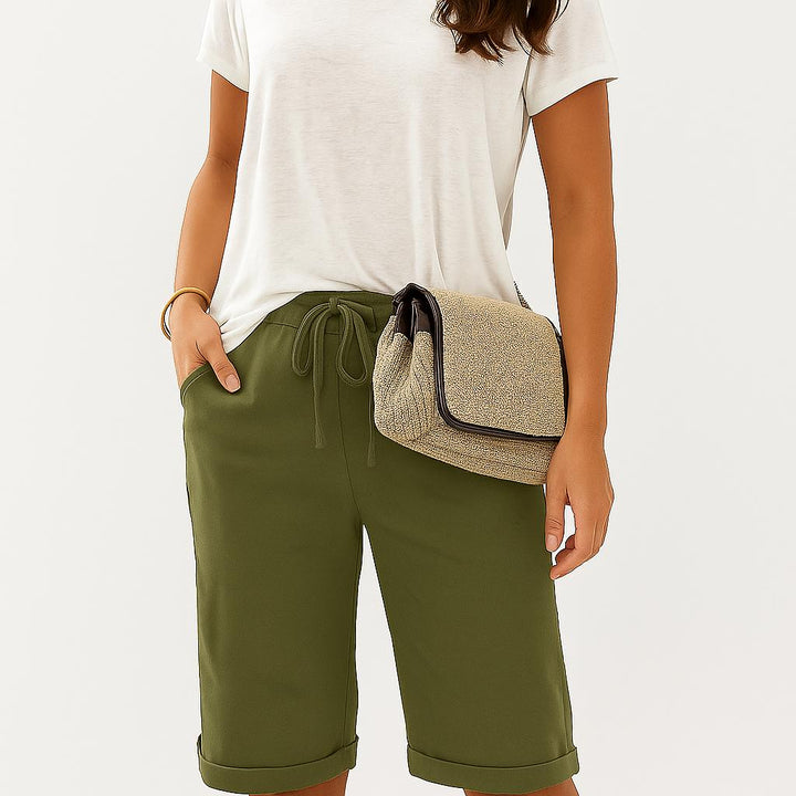 Olivia Sydney - Casual Women's Shorts with Adjustable Waist