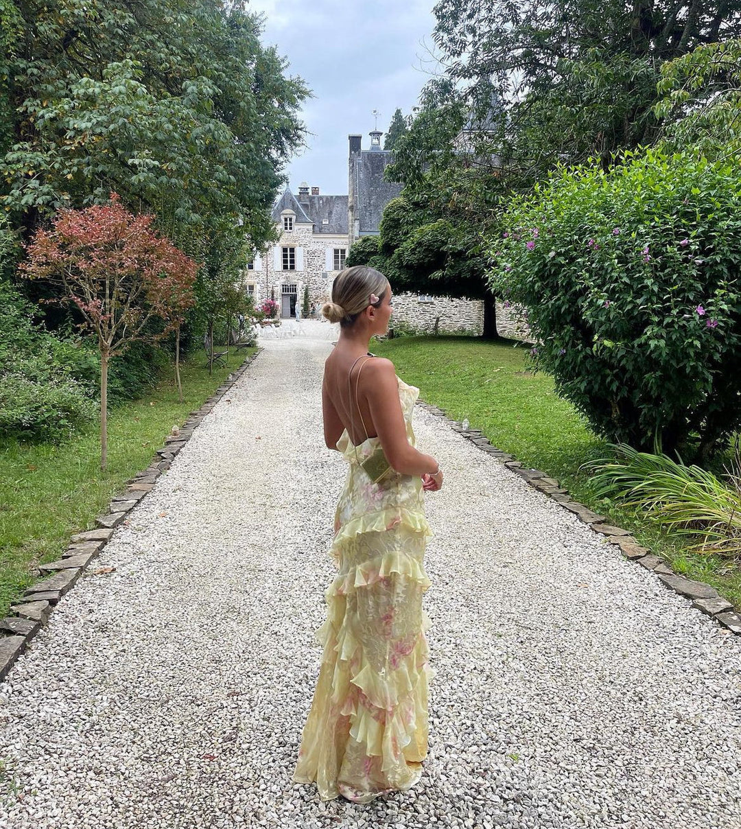 Olivia Sydney - Ruffled Long Dress