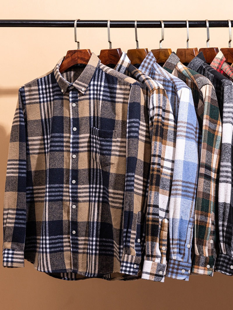 Olivia Sydney - Cotton Plaid Shirt