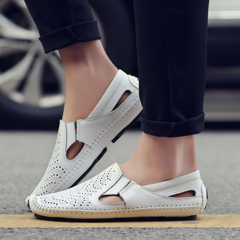 Olivia Sydney - Leather Strap Sandals