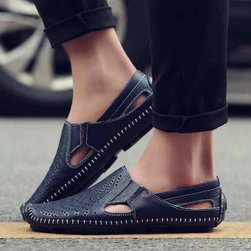 Olivia Sydney - Leather Strap Sandals