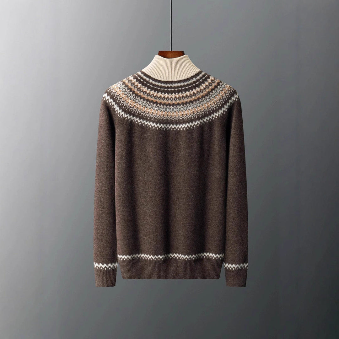 Olivia Sydney - Elegant Cashmere Zip-Up Sweater