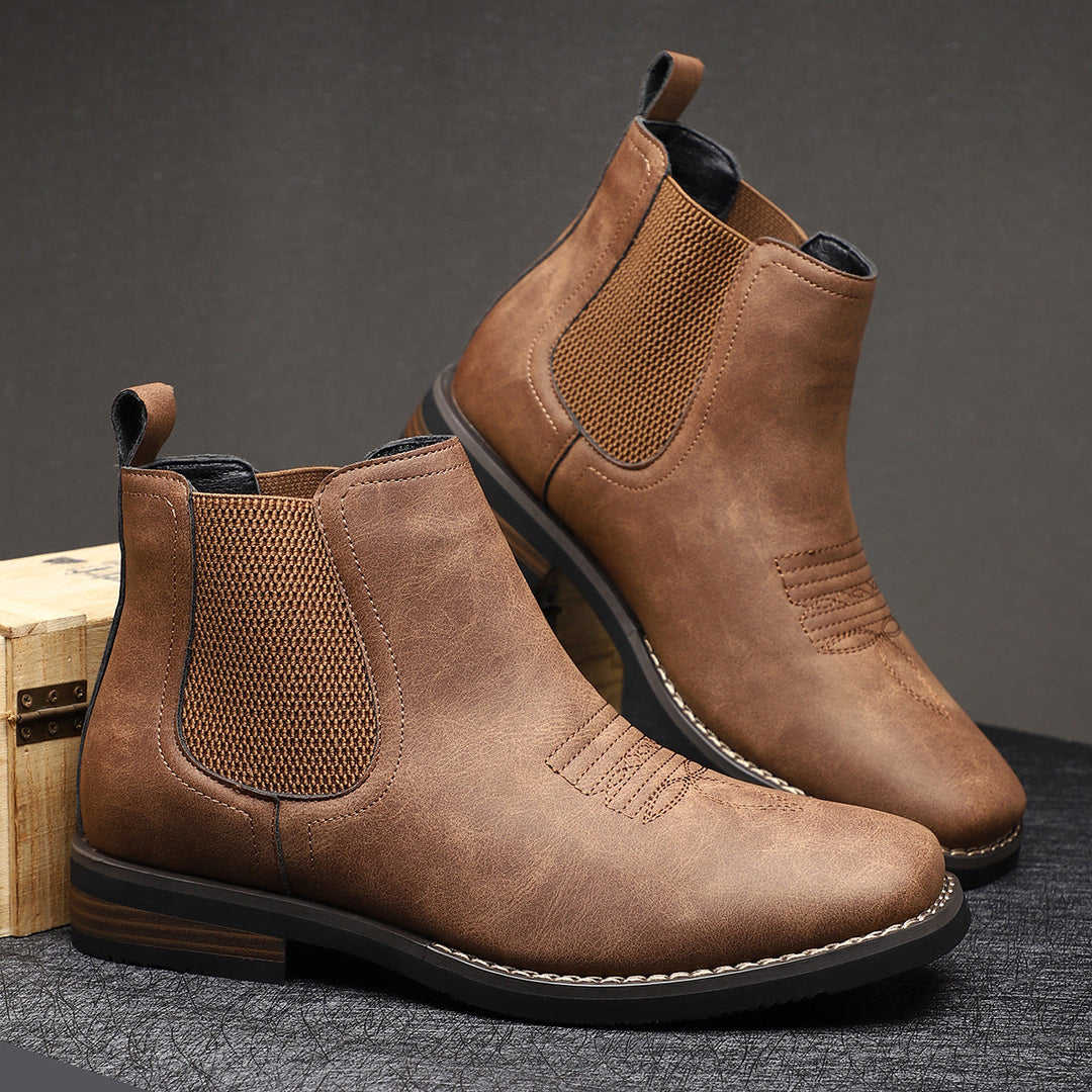 Olivia Sydney - Elegant Leather Boots for Men