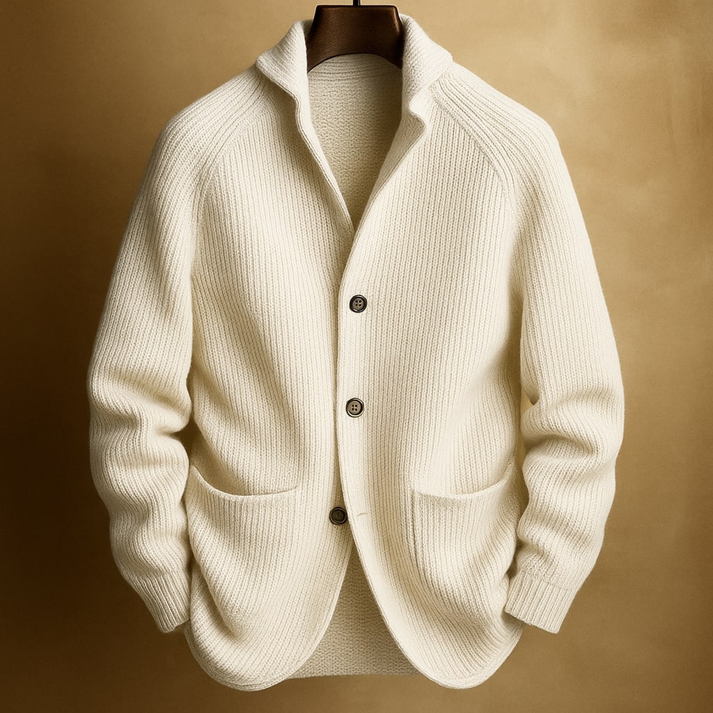 Olivia Sydney - Men's Wool Cardigan