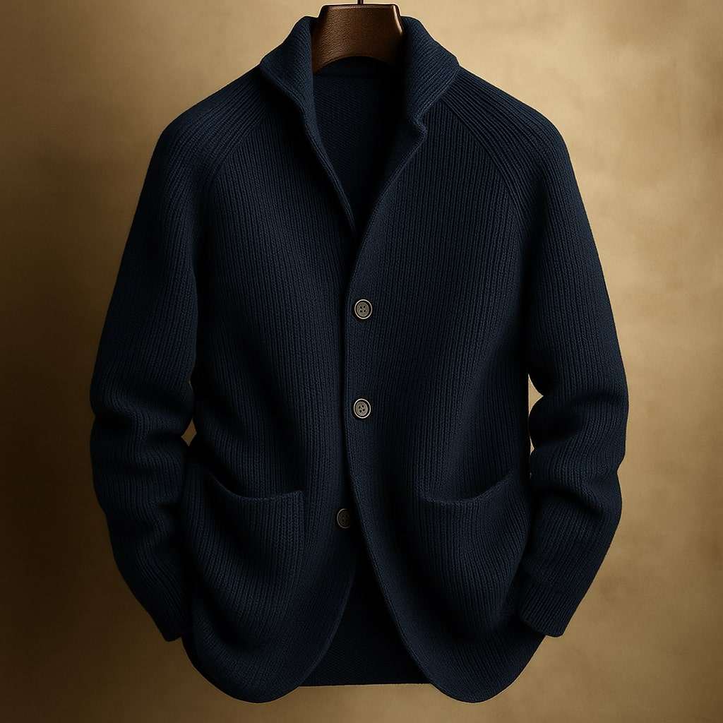 Olivia Sydney - Men's Wool Cardigan