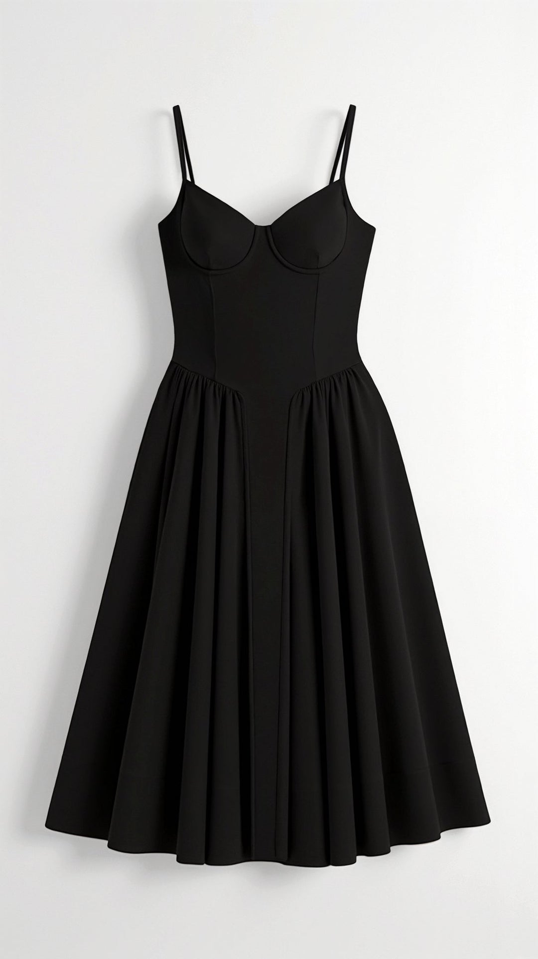 Olivia Sydney - Structured Bodice Midi Dress