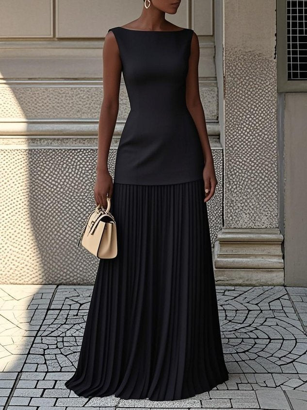 Olivia Sydney - Two-Piece Pleated Set