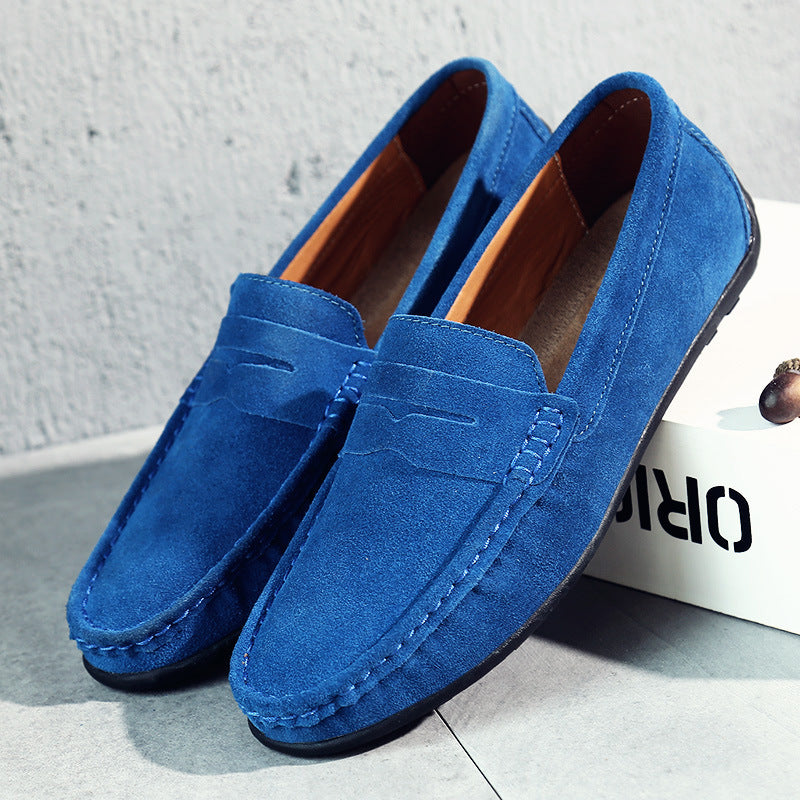 Olivia Sydney - Retro Suede Loafers for Men