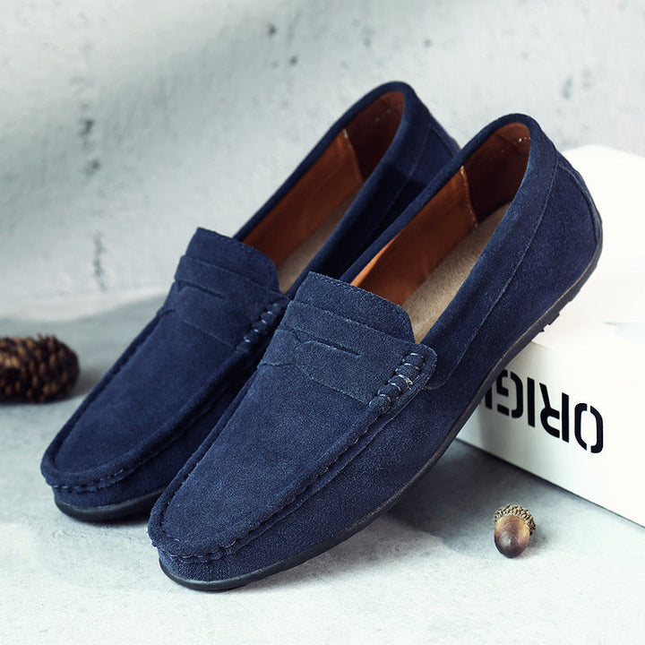 Olivia Sydney - Retro Suede Loafers for Men