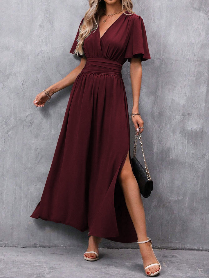 Olivia Sydney - Elegant Black Maxi Dress