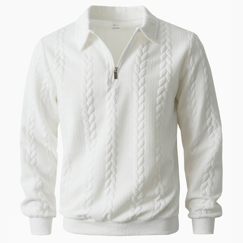 Olivia Sydney - Zippered Italian Sweater