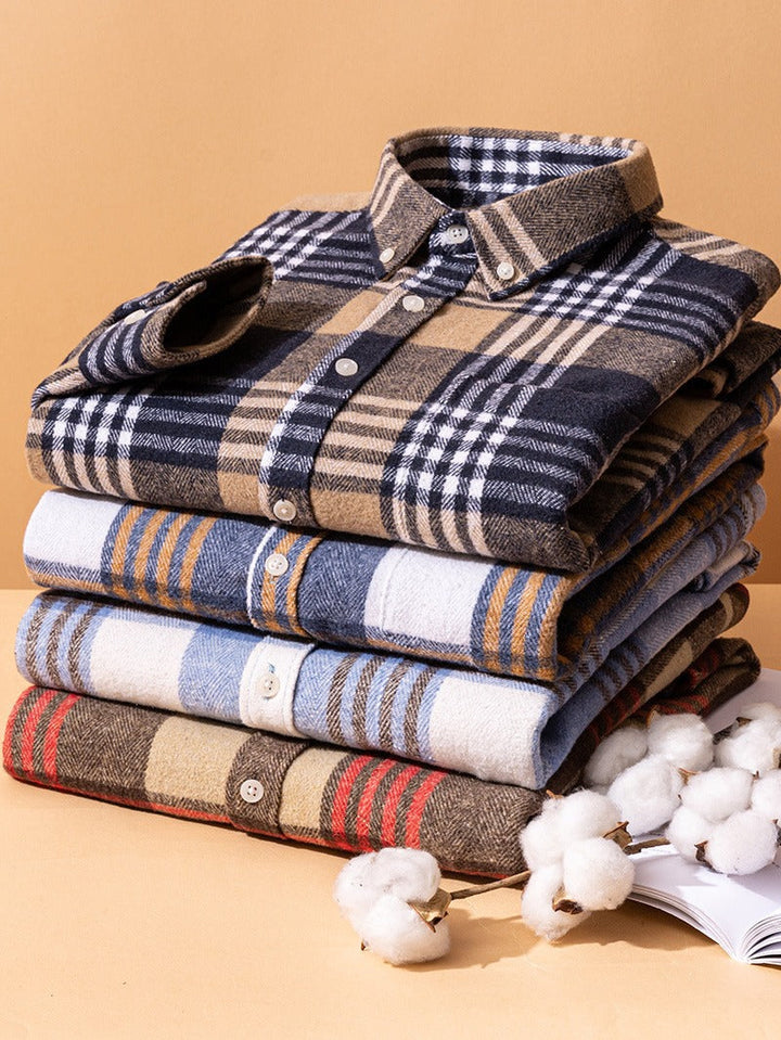 Olivia Sydney - Cotton Plaid Shirt