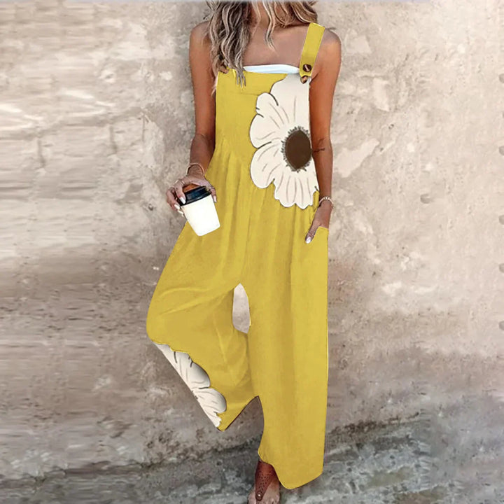Olivia Sydney - Comfortable Printed Jumpsuit