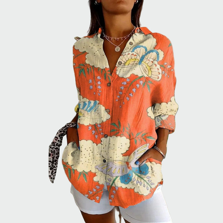 Olivia Sydney - Floral Print Stylish Shirt