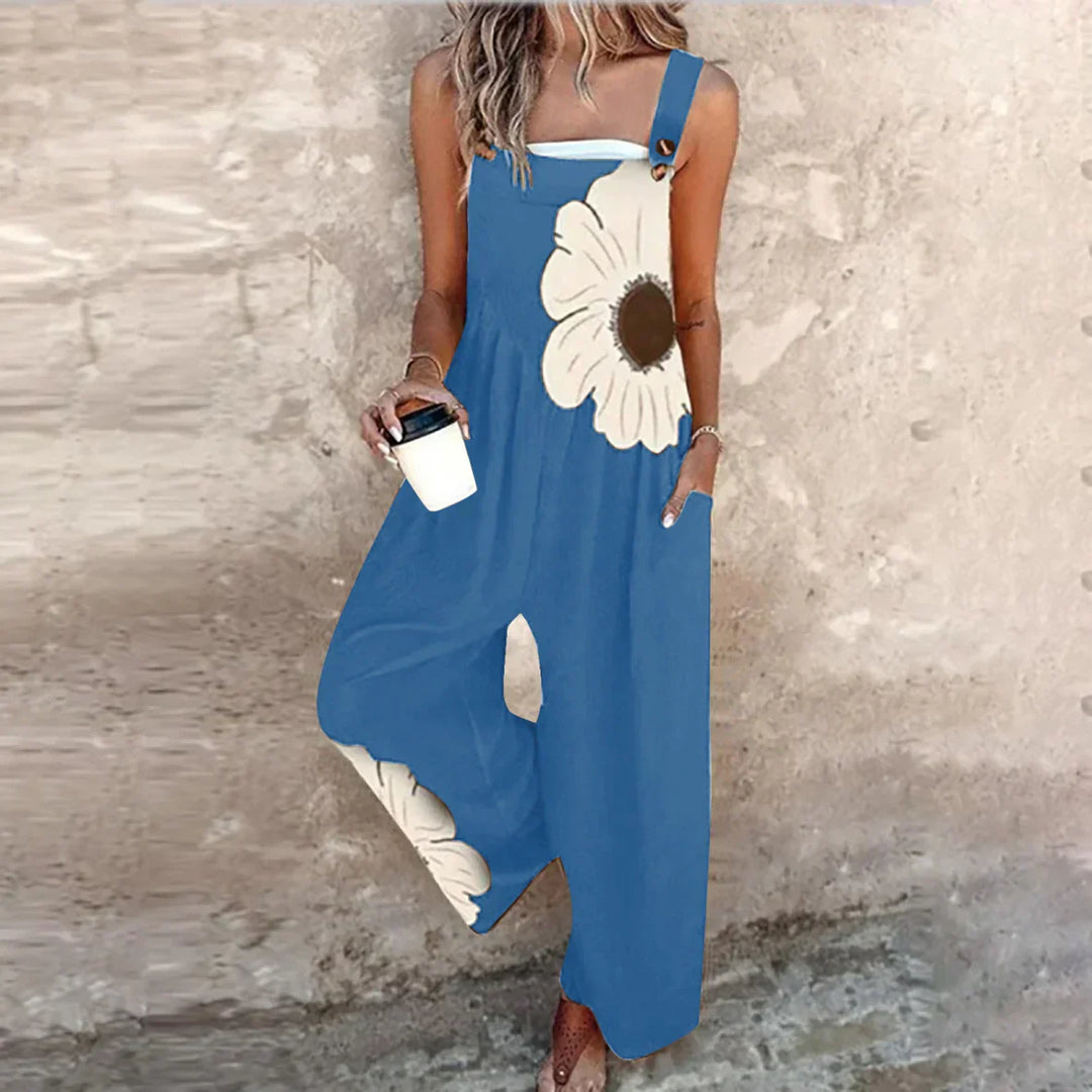 Olivia Sydney - Comfortable Printed Jumpsuit