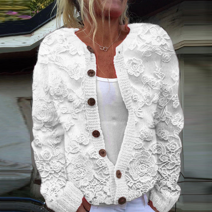 Olivia Sydney - Elegant Floral Cardigan