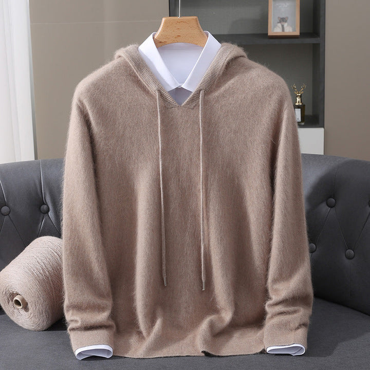 Olivia Sydney - Elegant Hooded Cashmere Coat