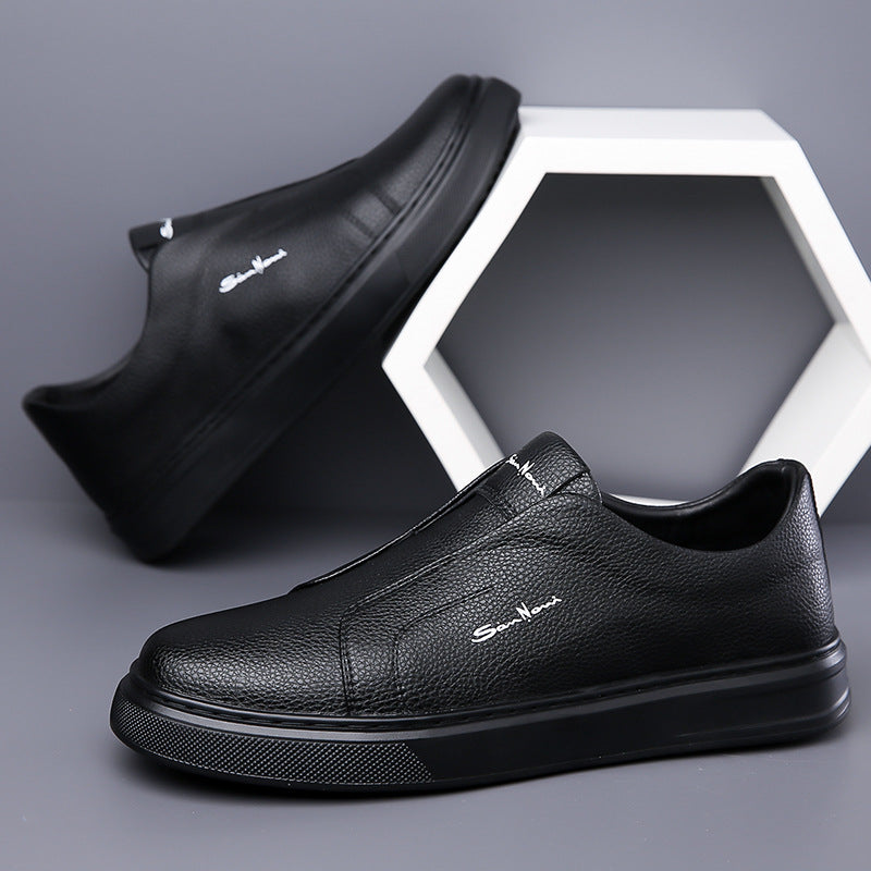 Olivia Sydney - Leather Slip-On Shoes