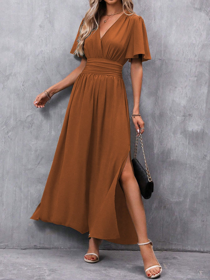 Olivia Sydney - Elegant Black Maxi Dress