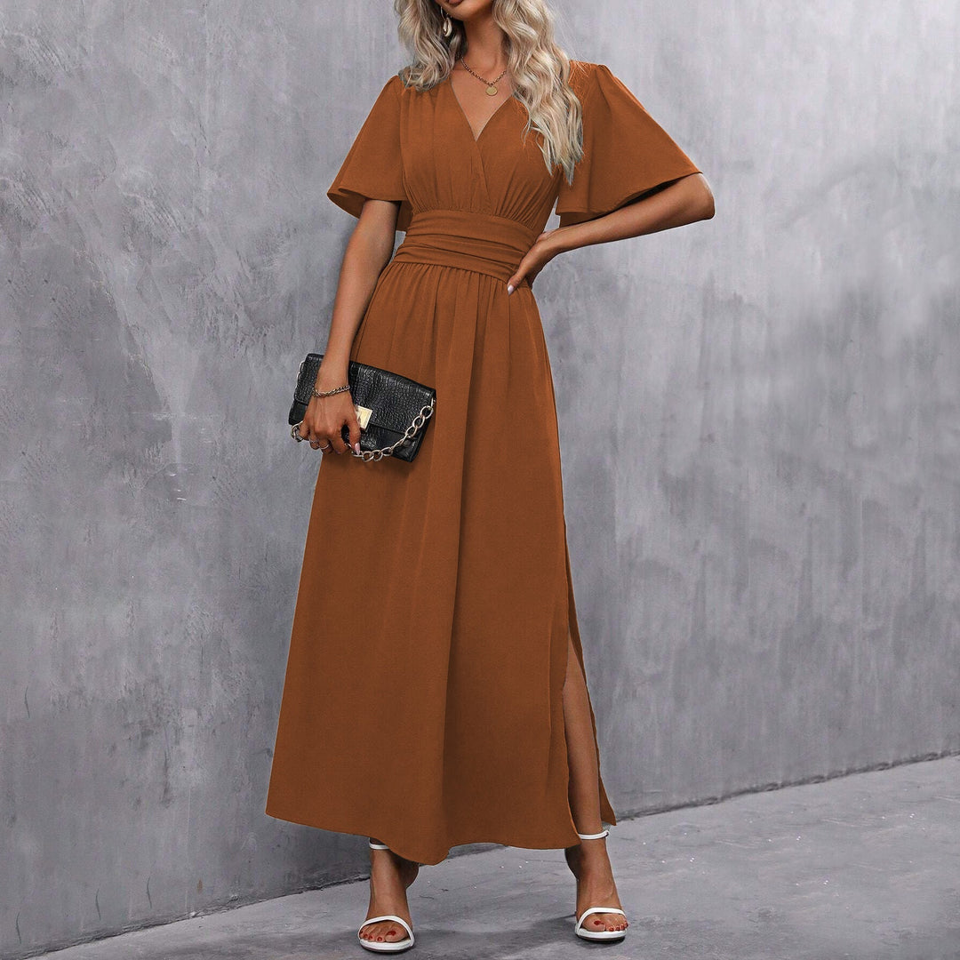 Olivia Sydney - Elegant Black Maxi Dress