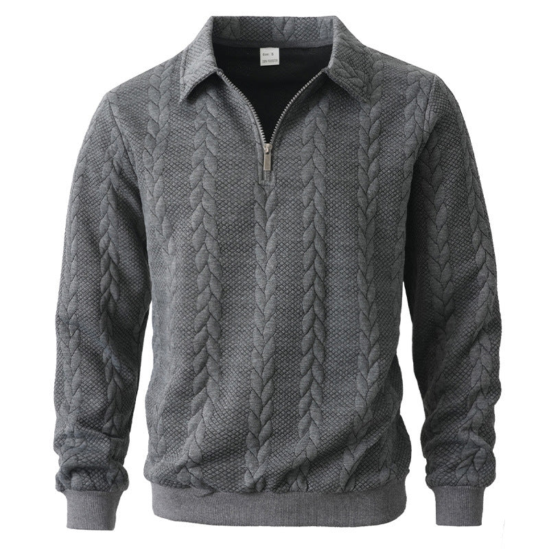 Olivia Sydney - Zippered Italian Sweater